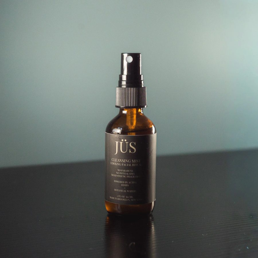 JÜS Cleansing Mist bottle