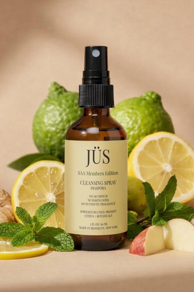 JÜS Diaspora Cleansing Spray, SAA Members Edition, with bergamot and citrus